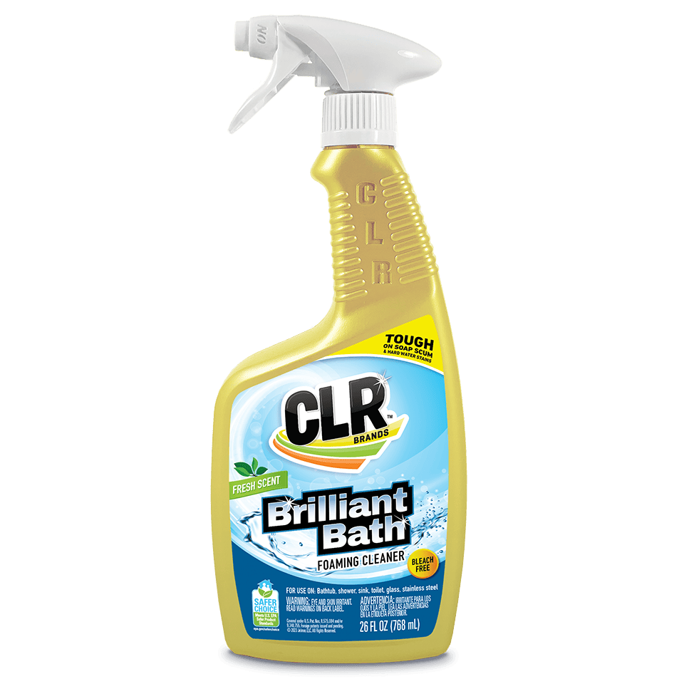 Brilliant Bath Foaming Cleaner - Fresh Scent by CLR BRANDS - Non-toxic, STOP rated product free from harmful chemicals