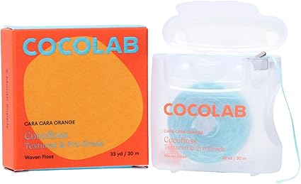 Cocofloss - Cara Cara Orange by COCOLAB - Non-toxic, STOP rated product free from harmful chemicals