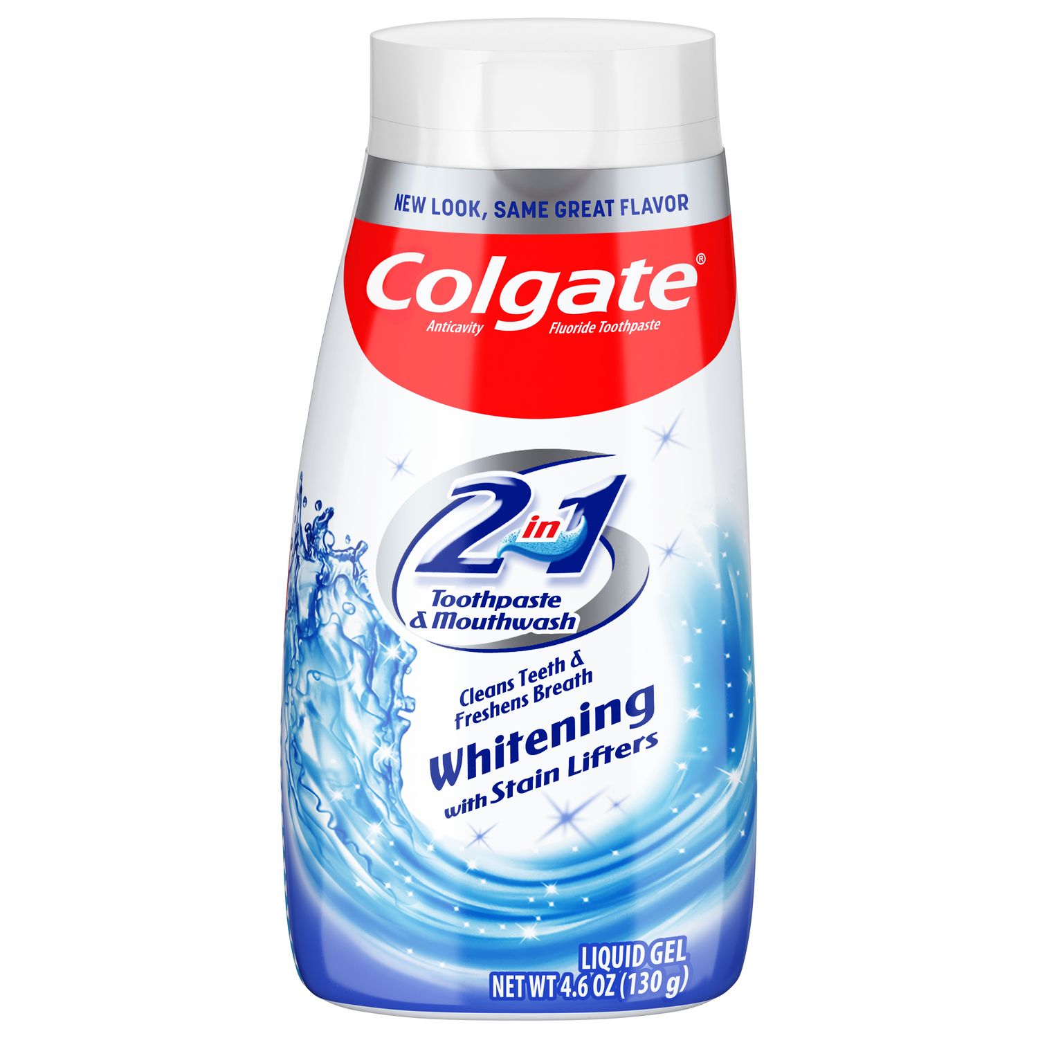 2-in-1 Whitening With Stain Lifters Toothpaste And Mouthwash by Colgate - Non-toxic, STOP rated product free from harmful chemicals