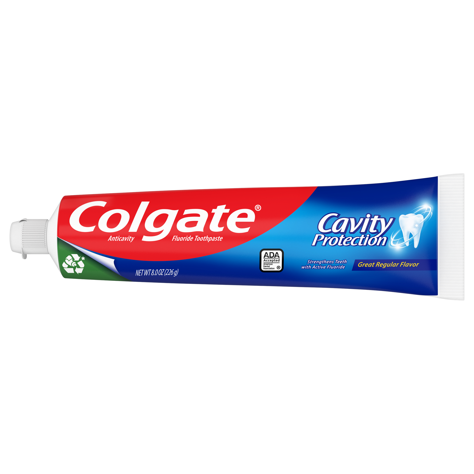Cavity Protection Fluoride Toothpaste – Great Regular Flavor by Colgate - Non-toxic, STOP rated product free from harmful chemicals
