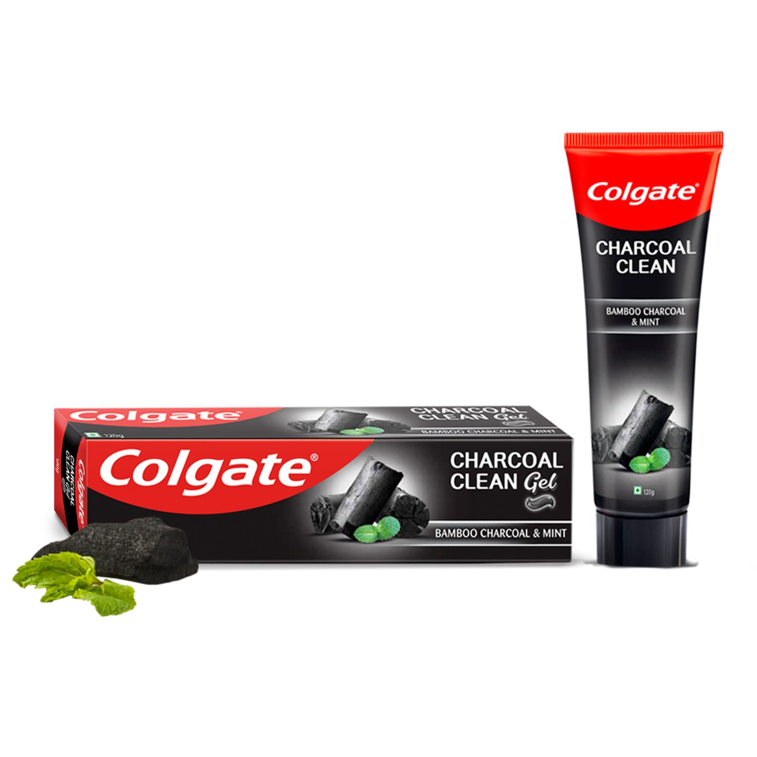 Charcoal Clean Toothpaste – Bamboo Charcoal & Mint by Colgate - Non-toxic, STOP rated product free from harmful chemicals