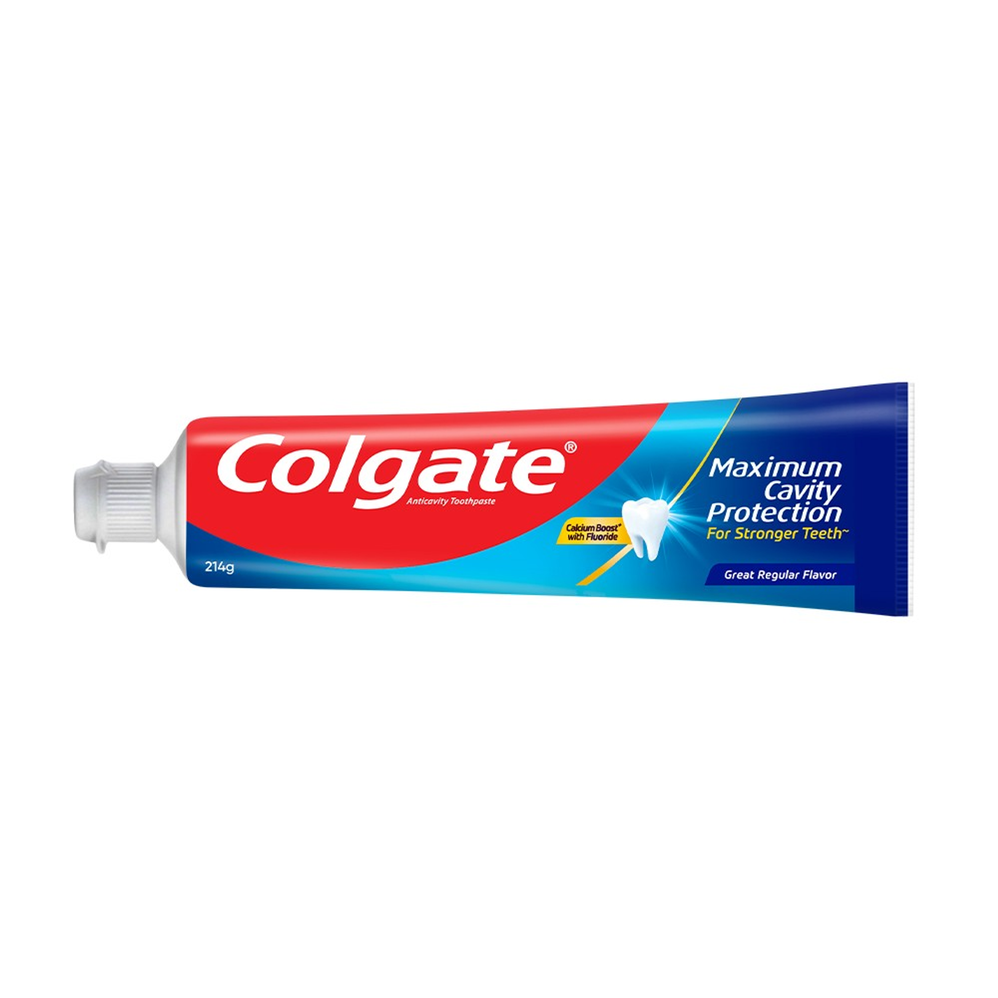Maximum Cavity Protection Toothpaste - Great Regular Flavor by Colgate - Non-toxic Oral Care product rated STOP by Million Marker, free from BPA, phthalates, and parabens