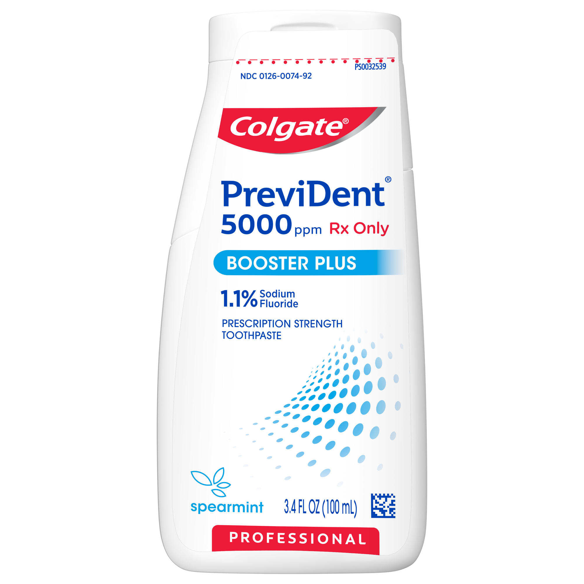 PreviDent 5000 Booster Toothpaste – Spearmint by Colgate - Non-toxic Oral Care product rated STOP by Million Marker, free from BPA, phthalates, and parabens