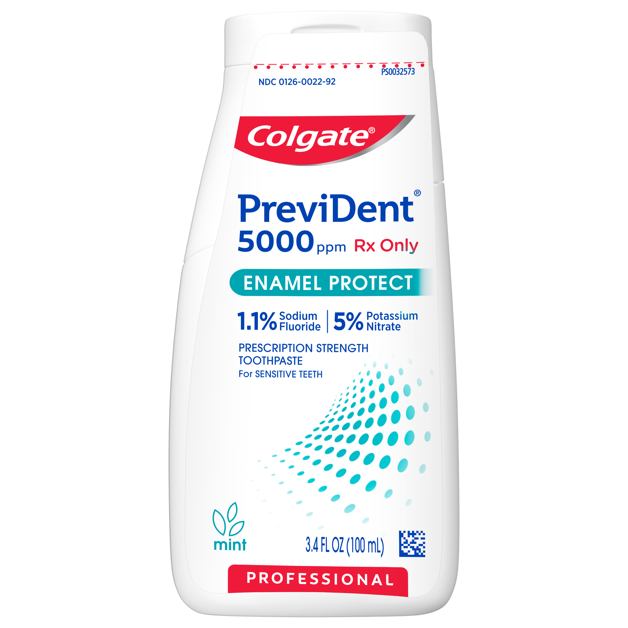 PreviDent 5000 Enamel Protect Toothpaste – Mint by Colgate - Non-toxic Oral Care product rated STOP by Million Marker, free from BPA, phthalates, and parabens