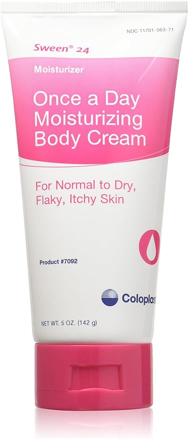 Sween 24 Once A Day Moisturizing Body Cream by Coloplast - Non-toxic, STOP rated product free from harmful chemicals