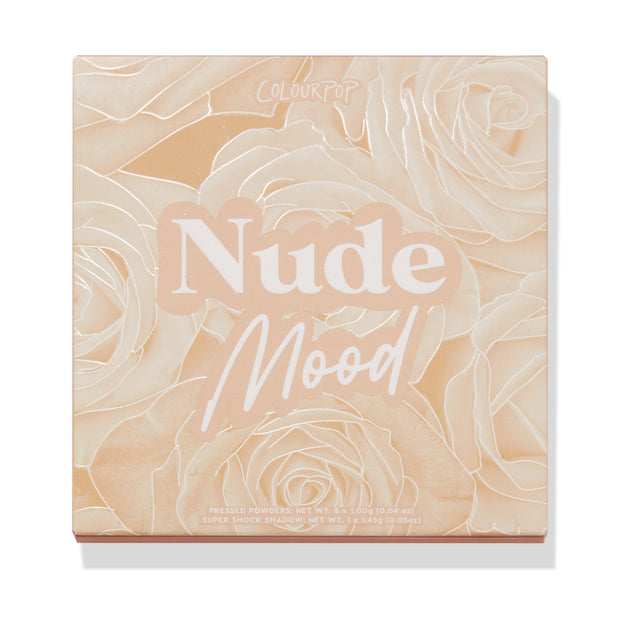 Nude Mood Pressed Powder Super Shock Shadow Palette by COLOURPOP - Non-toxic, STOP rated product free from harmful chemicals
