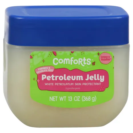 100% Pure Petroleum Jelly by Comforts - Non-toxic, STOP rated product free from harmful chemicals