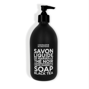 Marseille Liquid Soap - Black Tea by COMPAGNIE DE PROVENCE - Non-toxic, STOP rated product free from harmful chemicals