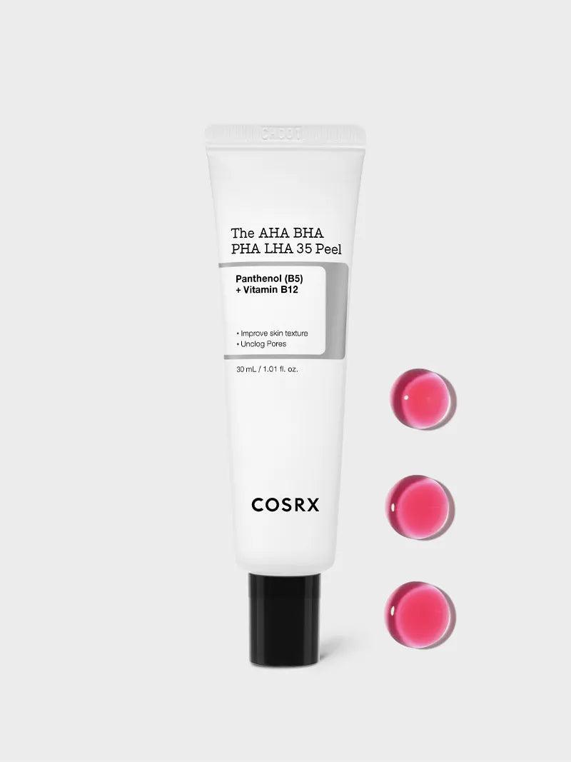 The AHA BHA PHA LHA 35 Peel by COSRX - Non-toxic, SLOW rated product free from harmful chemicals