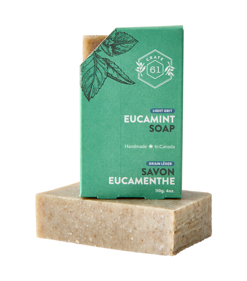 Eucamint Bar Soap by CRATE 61 - Non-toxic, SLOW rated product free from harmful chemicals