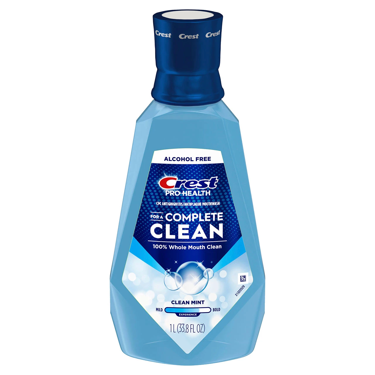 Pro-Health Complete Clean Mouthwash – Clean Mint by Crest - Non-toxic Oral Care product rated STOP by Million Marker, free from BPA, phthalates, and parabens