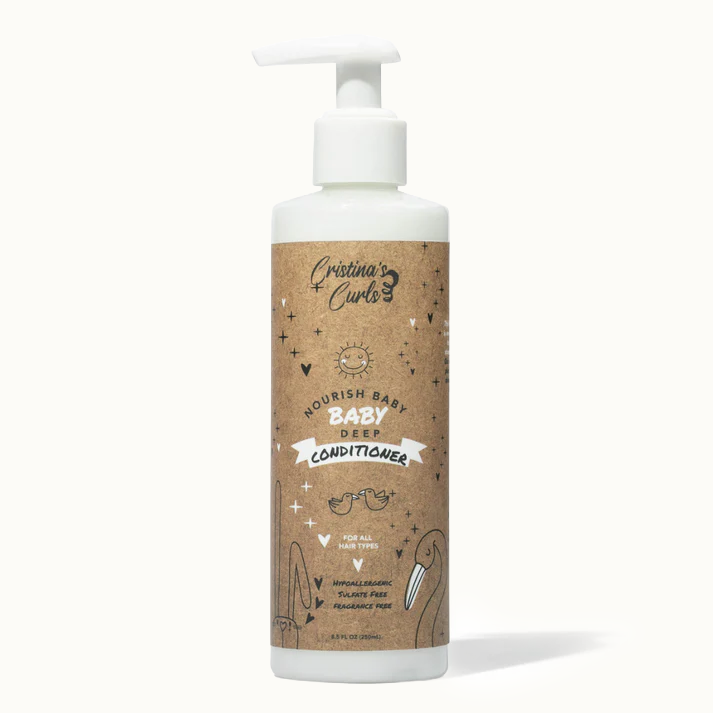 Nourishing Baby Conditioner by Cristina's Curls - Non-toxic, SLOW rated product free from harmful chemicals
