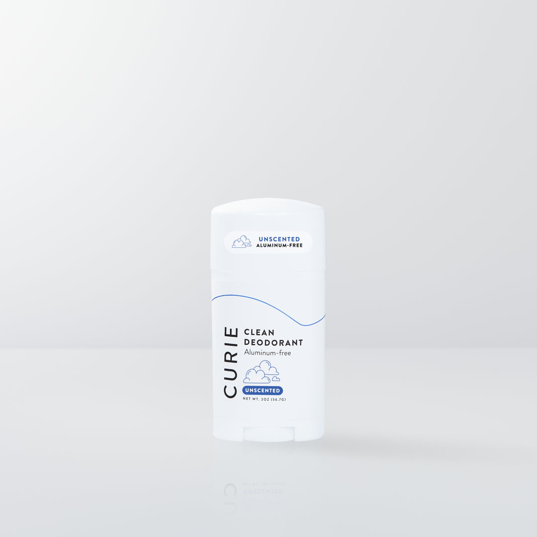 Clean Deodorant - Unscented by CURIE - Non-toxic, SLOW rated product free from harmful chemicals