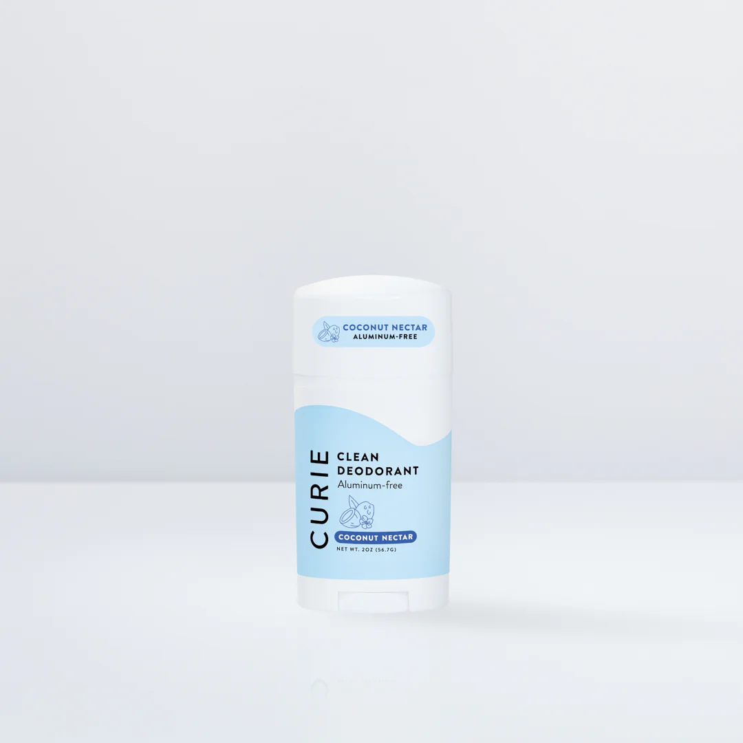 Deodorant - Coconut Nectar by CURIE - Non-toxic Deodorants product rated STOP by Million Marker, free from BPA, phthalates, and parabens