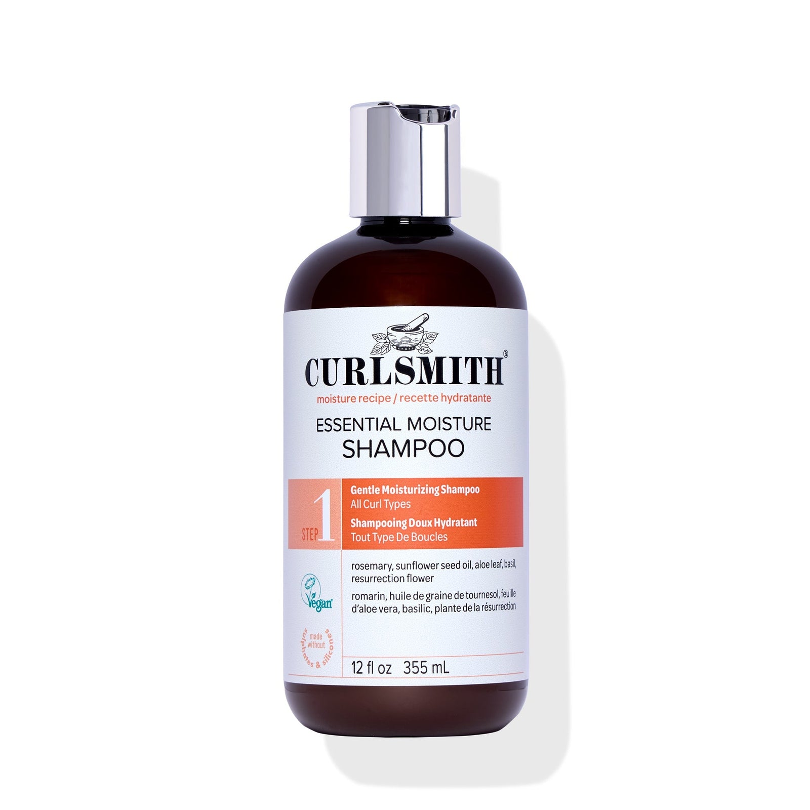 Essential Moisture Shampoo by CURLSMITH - Non-toxic, STOP rated product free from harmful chemicals