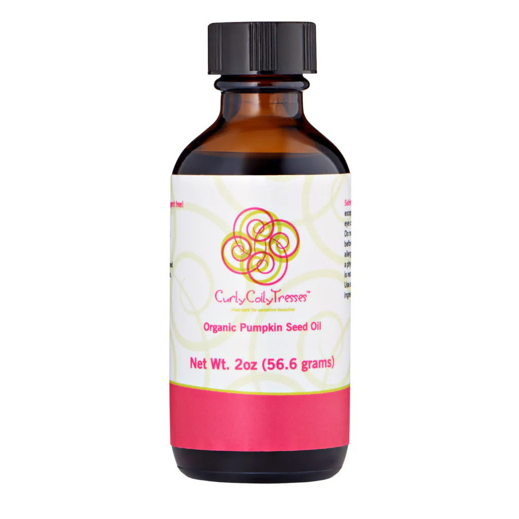Organic Pumpkin Seed Oil Serum by CurlyCoilyTresses - Non-toxic, GO rated product free from harmful chemicals
