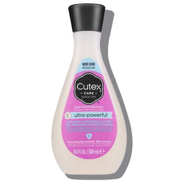 Ultra Powerful Nail Polish Remover by Cutex - Non-toxic, STOP rated product free from harmful chemicals