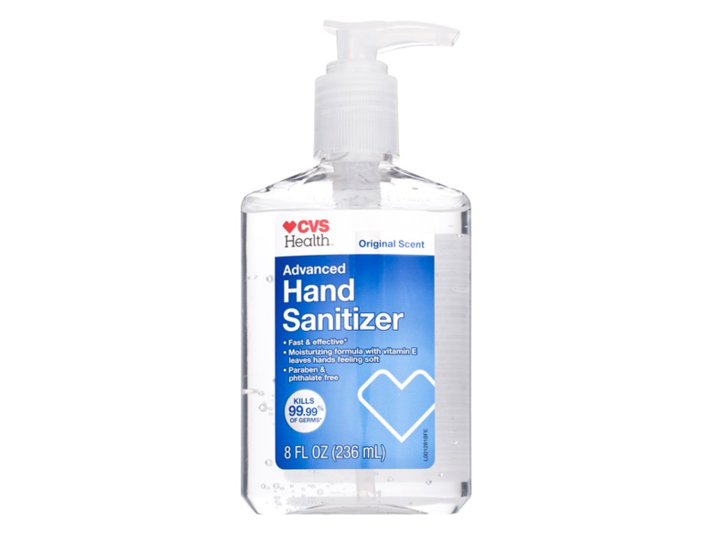 Hand Sanitizer Gel Original Scent by CVS Health - Non-toxic, STOP rated product free from harmful chemicals