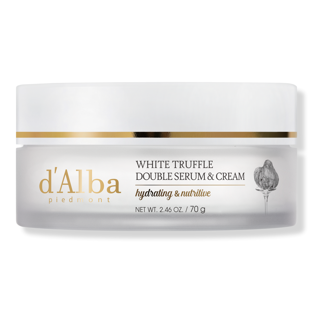 White Truffle Double Serum & Cream by d'Alba piedmont - Non-toxic, STOP rated product free from harmful chemicals