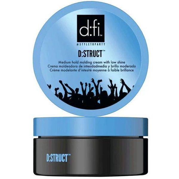Hair D:Struct Molding Creme Medium Hold by d:fi - Non-toxic, STOP rated product free from harmful chemicals