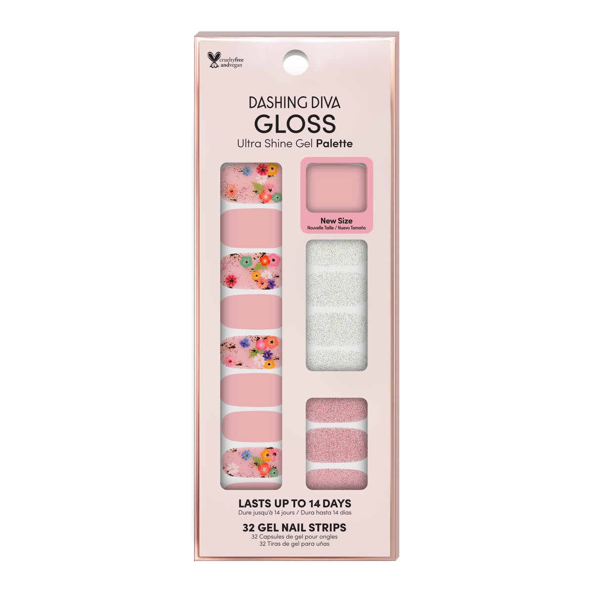 Gloss Ultra Shine Gel Palette Bug Off by DASHING DIVA - Non-toxic, STOP rated product free from harmful chemicals