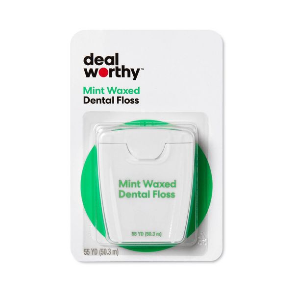 Dental Floss - Mint by Dealworthy - Non-toxic, STOP rated product free from harmful chemicals