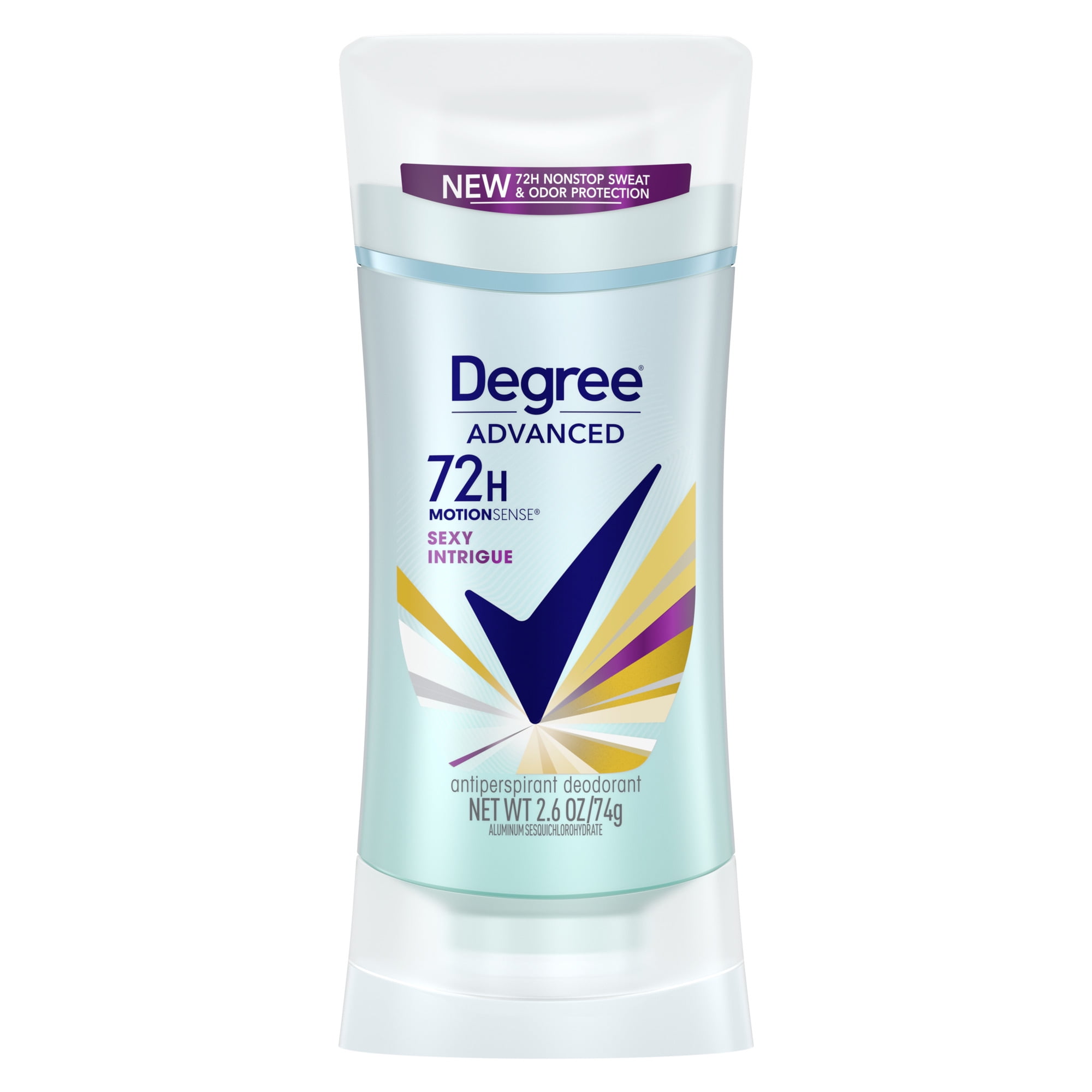 Advanced 72 Hr Antiperspirant Deodorant - Cool Rush by Degree - Non-toxic, STOP rated product free from harmful chemicals