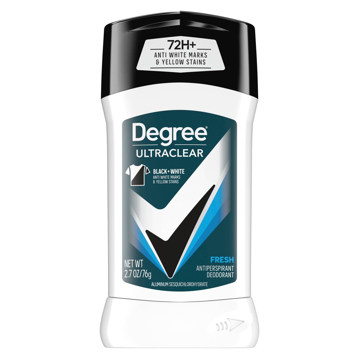 Ultraclear Antiperspirant Deodorant Stick - Fresh by Degree - Non-toxic, STOP rated product free from harmful chemicals