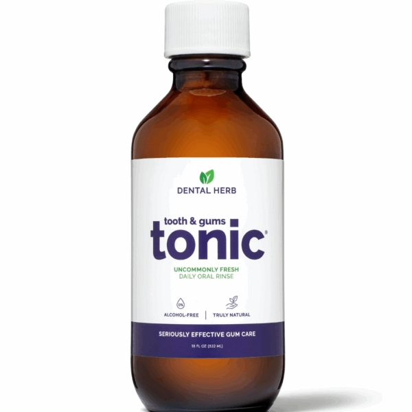 Dental Herb Company Tooth & Gums Tonic Mouthwash by Dental Herb Company - Non-toxic Oral Care product rated SLOW by Million Marker, free from BPA, phthalates, and parabens