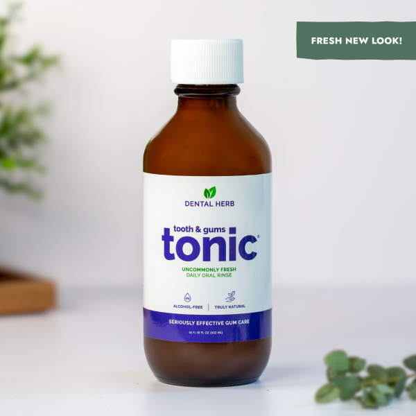 Tooth & Gums Tonic by DENTAL HERB - Non-toxic, SLOW rated product free from harmful chemicals