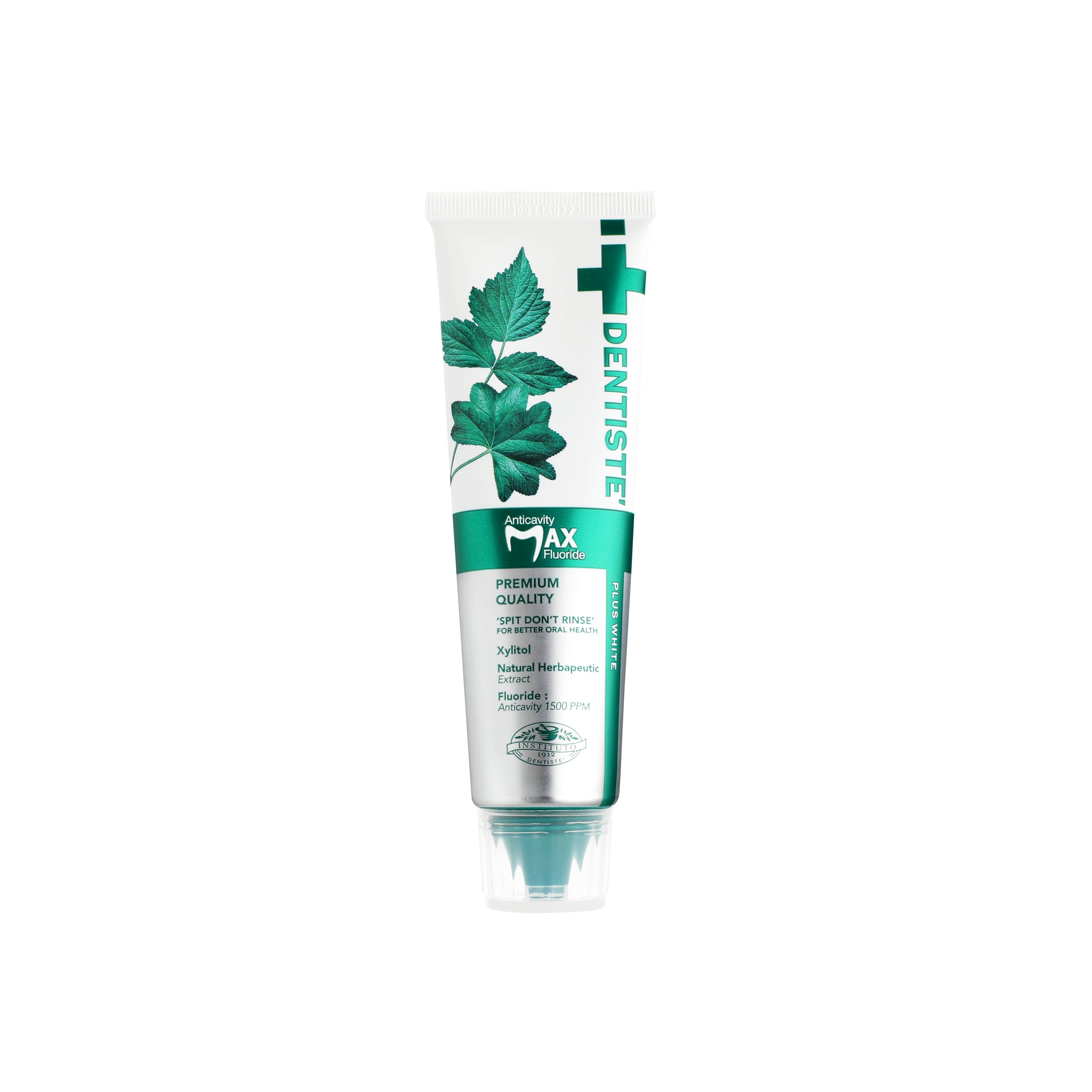 Anticavity Max Flouride Toothpaste - Radiant Mint by DENTISSE - Non-toxic, SLOW rated product free from harmful chemicals