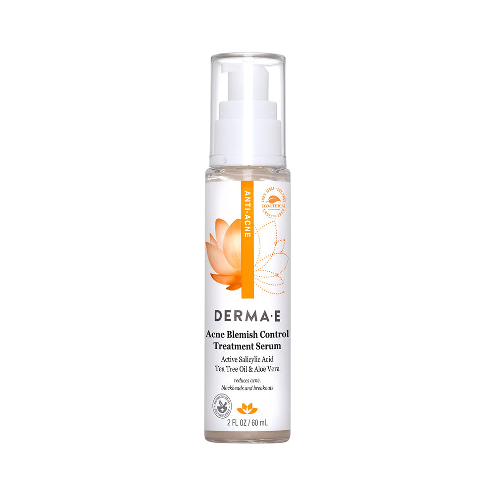 Acne Blemish Control Treatment Serum by DERMA•E - Non-toxic Facial Care product rated SLOW by Million Marker, free from BPA, phthalates, and parabens