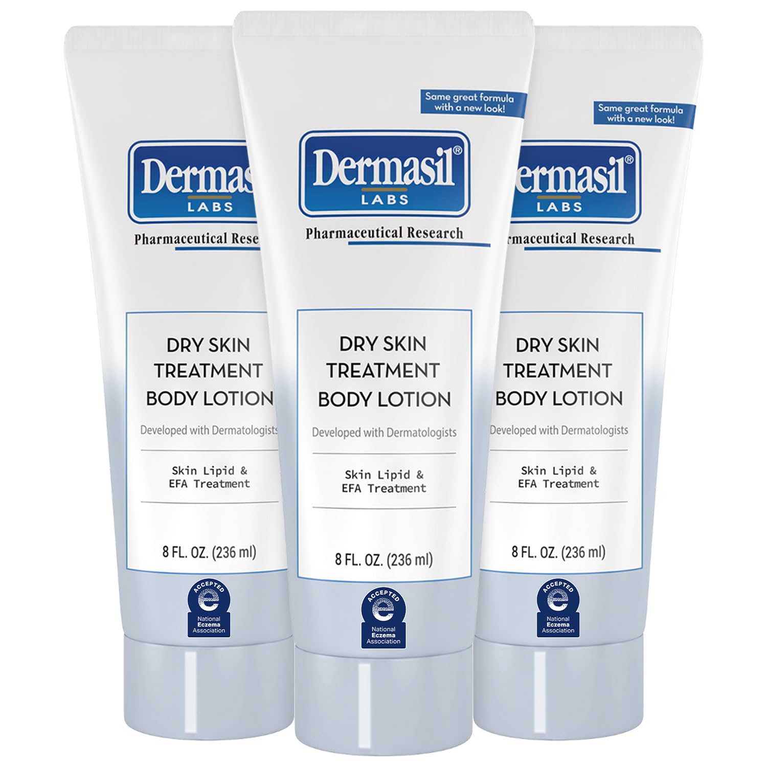 Dry Skin Treatment Body Lotion by Dermasil LABS - Non-toxic, STOP rated product free from harmful chemicals