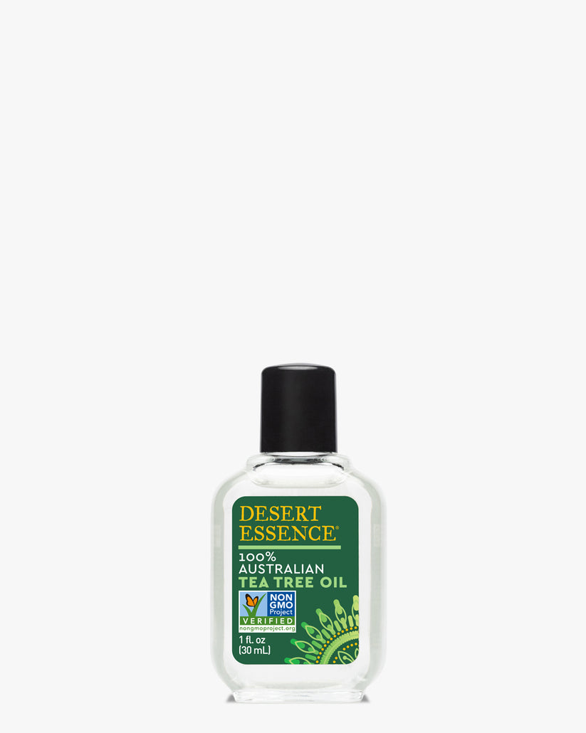 100% Australian Tea Tree Oil by DESERT ESSENCE - Non-toxic, SLOW rated product free from harmful chemicals