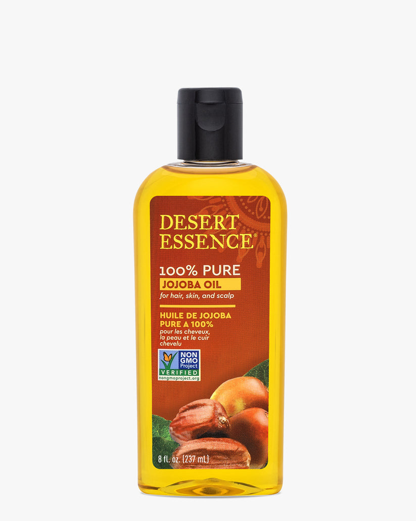 100% Pure Jojoba Oil by DESERT ESSENCE - Non-toxic, GO rated product free from harmful chemicals