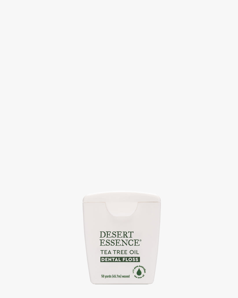 Tea Tree Oil Dental Floss by DESERT ESSENCE - Non-toxic, STOP rated product free from harmful chemicals