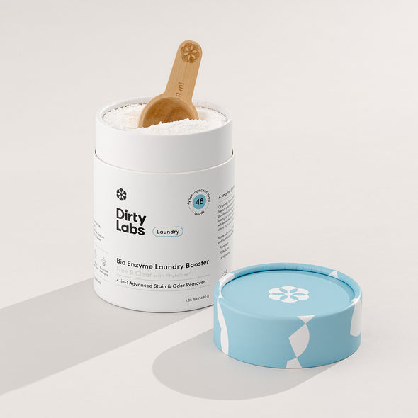 Bio Enzyme Laundry Booster - Free & Clear by Dirty Labs - Non-toxic, GO rated product free from harmful chemicals