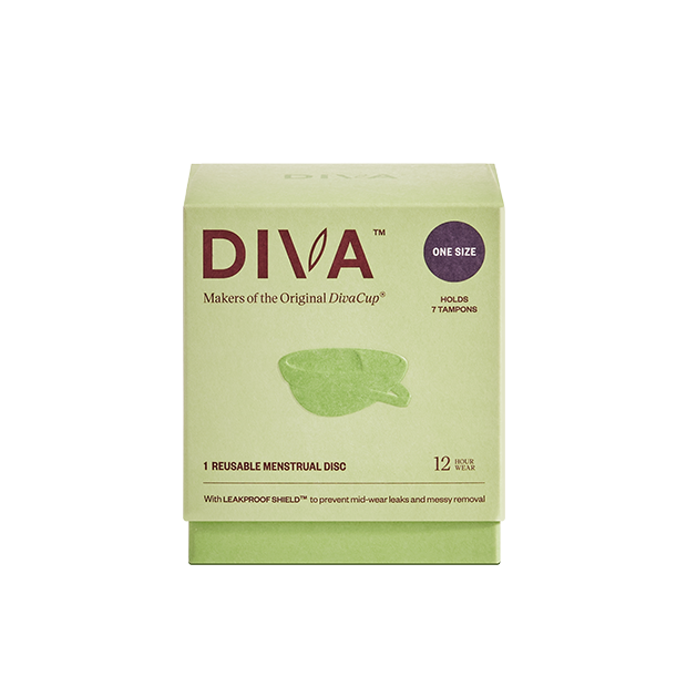 Reusable Menstrual Disc by DIVA - Non-toxic, SLOW rated product free from harmful chemicals