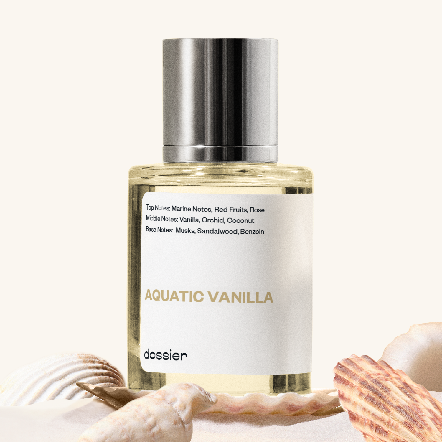 Aquatic Vanilla Eau de Parfum by dossier - Non-toxic, STOP rated product free from harmful chemicals
