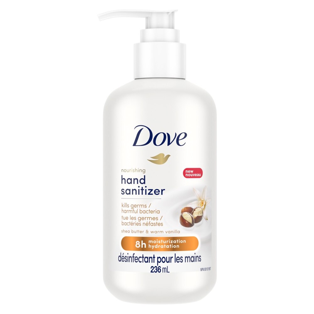 Advanced Hand Sanitizer – Shea Butter & Warm Vanilla by Dove - Non-toxic Soaps + Body Washes product rated STOP by Million Marker, free from BPA, phthalates, and parabens