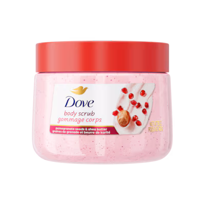 Body Scrub - Pomegranate Seeds & Shea Butter by Dove - Non-toxic Soaps + Body Washes product rated STOP by Million Marker, free from BPA, phthalates, and parabens