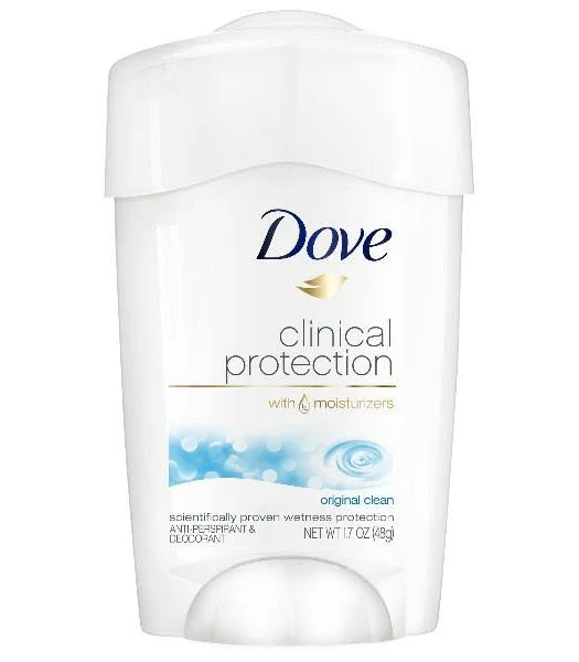 Clinical Protection Deodorant - Original Clean by Dove - Non-toxic Deodorants product rated STOP by Million Marker, free from BPA, phthalates, and parabens