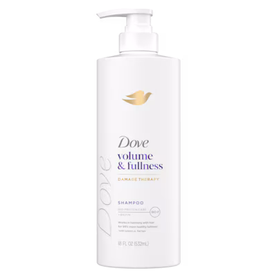 Damage Therapy Volume & Fullness Shampoo by Dove - Non-toxic, STOP rated product free from harmful chemicals
