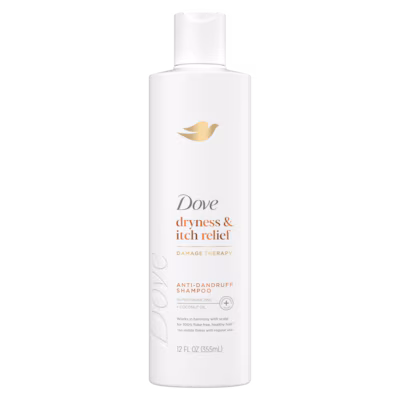 Dryness & Itch Relief Anti-Dandruff Shampoo by Dove - Non-toxic, STOP rated product free from harmful chemicals