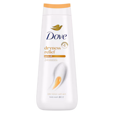 Dryness Relief Body Wash - Jojoba Oil by Dove - Non-toxic Soaps + Body Washes product rated STOP by Million Marker, free from BPA, phthalates, and parabens