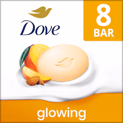 Glowing Bar Soap - Mango by Dove - Non-toxic Soaps + Body Washes product rated STOP by Million Marker, free from BPA, phthalates, and parabens