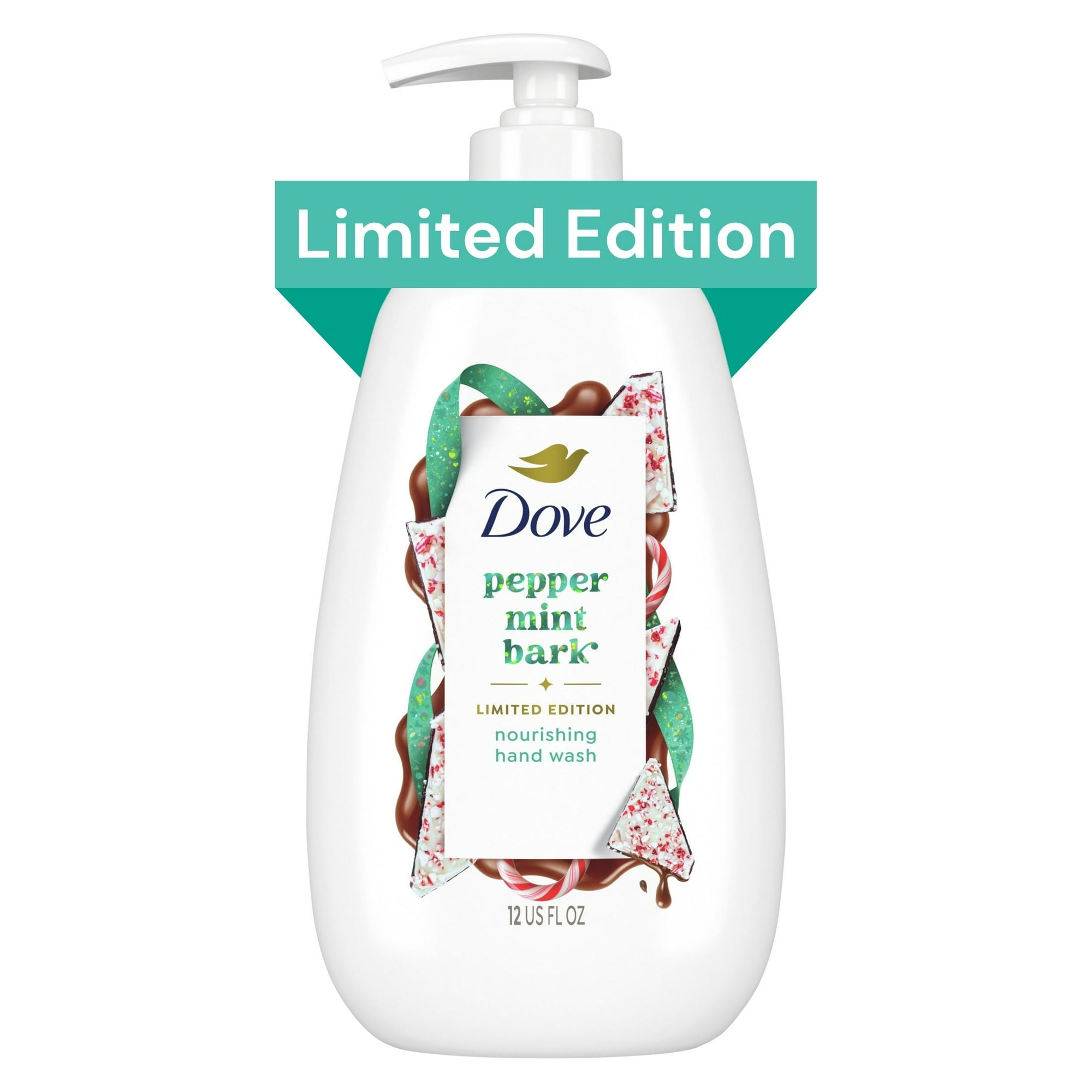 Liquid Hand Wash - Peppermint Bark by Dove - Non-toxic Soaps + Body Washes product rated STOP by Million Marker, free from BPA, phthalates, and parabens