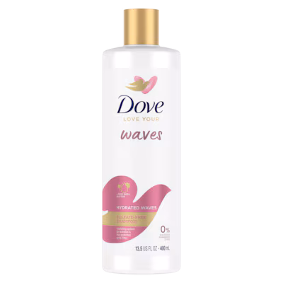 Love Your Waves Shampoo by Dove - Non-toxic, STOP rated product free from harmful chemicals