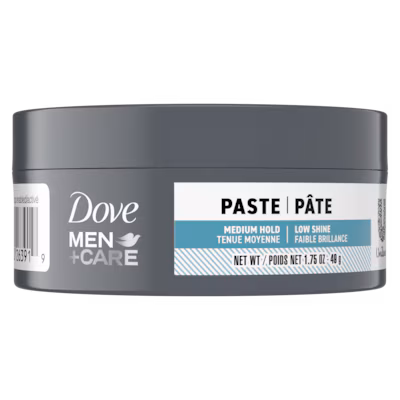 Men+Care Medium Hold Molding Paste by Dove - Non-toxic Hair Styling + Treatment product rated STOP by Million Marker, free from BPA, phthalates, and parabens