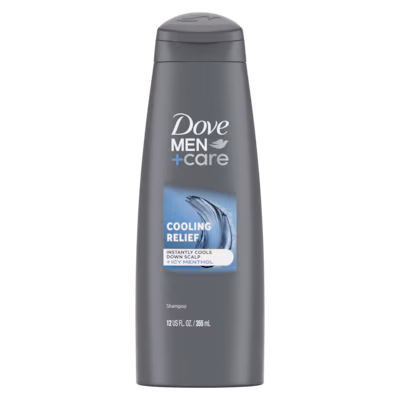 Men+Care Shampoo Cooling Relief - Icy Menthol by Dove - Non-toxic, STOP rated product free from harmful chemicals